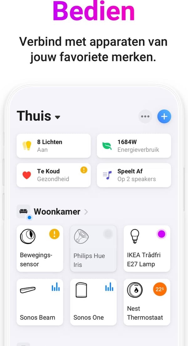 Athom Homey bridge - Android - iOS - Amazon Alexa & Google Assistant - Trådløs - Sort - Sølv -