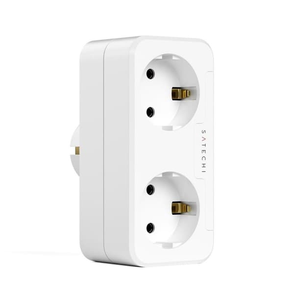 Satechi Homekit Dobbelt Smart Socket