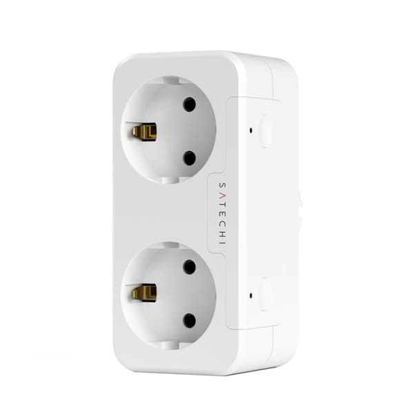 Satechi Homekit Dobbelt Smart Socket
