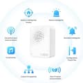Miniatyrbild 2 av 4: Smart hub - Tapo - H100 - Anslut upp till 64 enheter - 19 ringsignaler - Kompatibel med Google Home
