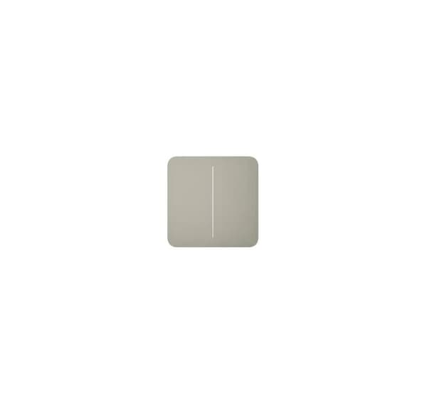 Smart soloknap 2 gang/oliven 46019, Ajax
