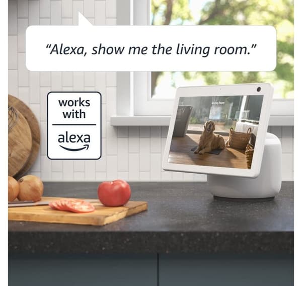 Amazon Blink sikkerhetskamera Mini Pan-Tilt, svart
