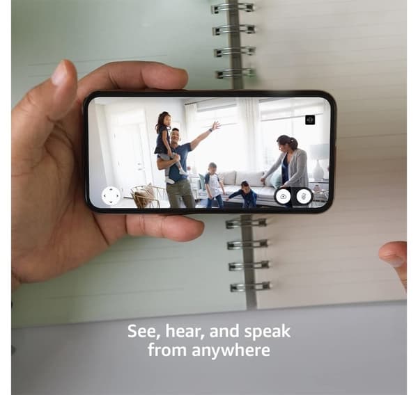 Amazon Blink sikkerhetskamera Mini Pan-Tilt, svart