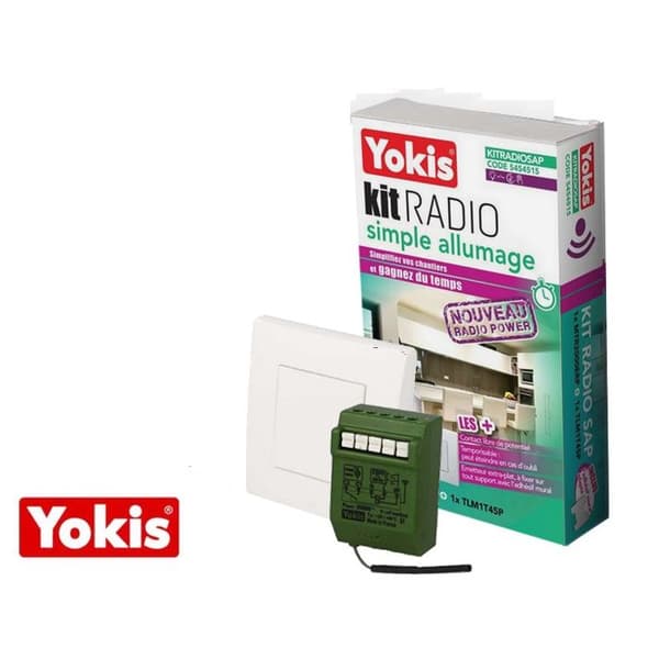 Enkeltändningsradiosats - YOKIS - KITRADIOSAP