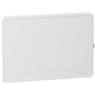 Schneider R9H18421 Vit Styldörr för Resi9 18 modul 1 rad låda