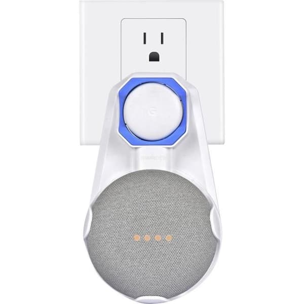 Terratec Hold ME Google Väggfäste Vit Lämplig för (röstassistent): Google Home Mini Vit