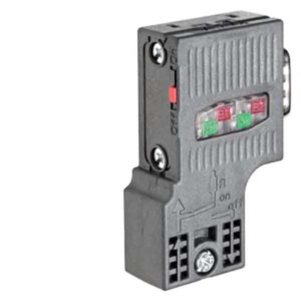 Anslutningskontakt - Siemens - 6ES7972-0BA52-0XA0 - Upp till 12MBit/s - Säljs styckvis