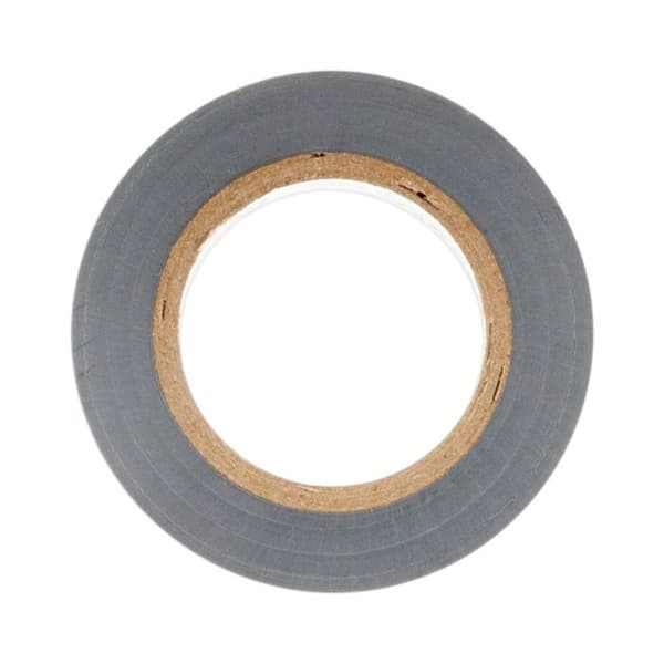 Isolerande självhäftande rulle - ZENITECH - 15mm x 10m - Färg Grå - Användning inomhus - PVC 0,15mm
