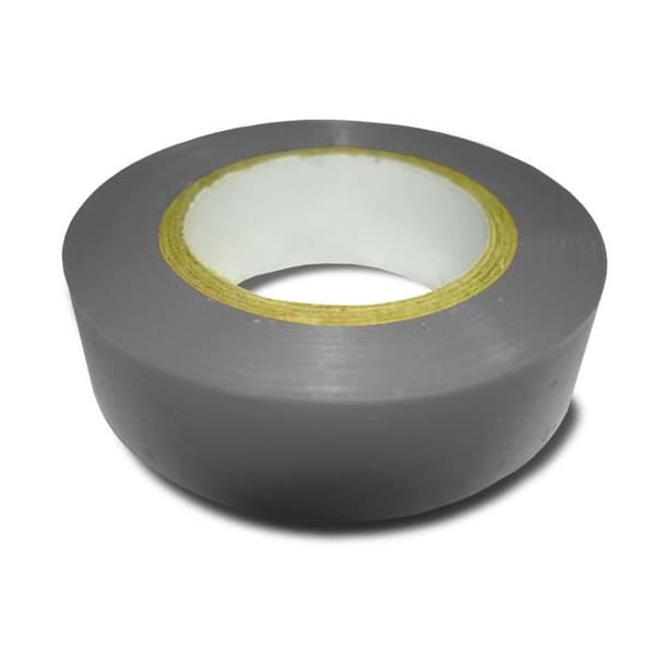 Isolerande självhäftande rulle - ZENITECH - 15mm x 10m - Färg Grå - Användning inomhus - PVC 0,15mm