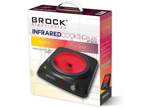 Minikomfyr HPI 3001 BK, Brock