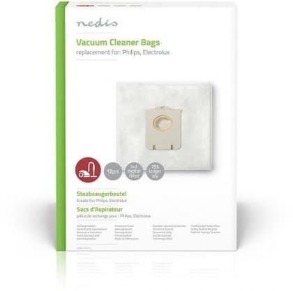 Dammsugarpåse DUBG220AEP12 AEG,PHILIPS, ELECTROLUX S-Bag, Nedis