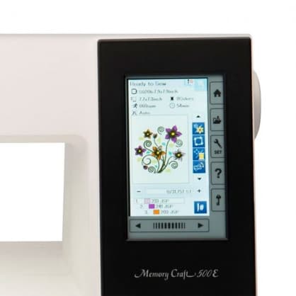 Symaskin Memory Craft 500E, Janome