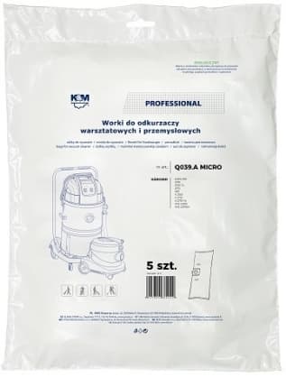 Støvsugerpose KARCHER WD2/WD3 KM-Q039.A (5 gab.), K&M