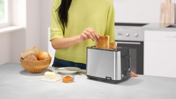 Brødrister HT1510 BK, Braun