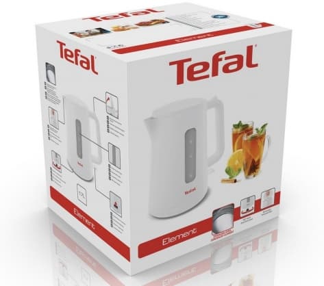 Muovinen vedenkeitin KO200130, Tefal
