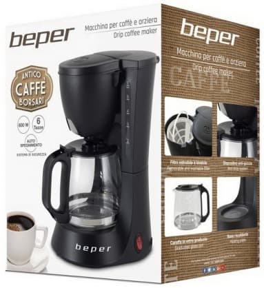 Kaffemaskine BC.060 Sort, Beper