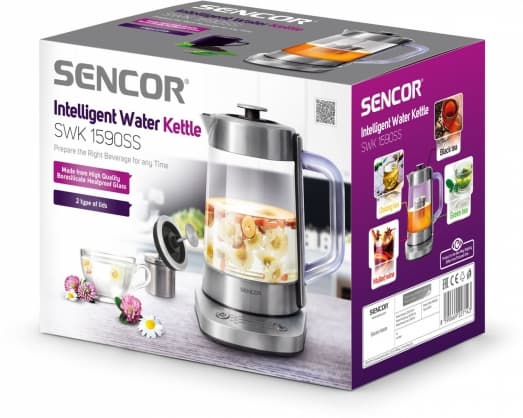 Glaskedel SWK 1590 SS, Sencor