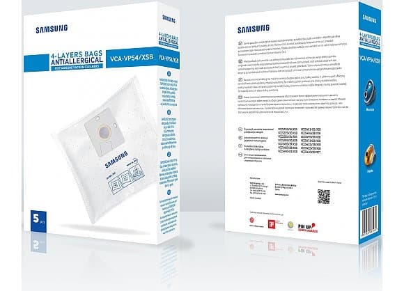 Støvsugerpose VCA-VP54/XSB, Samsung
