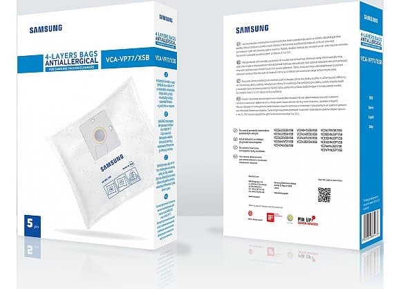 Støvsugerpose VCA-VP77/XSB , Samsung