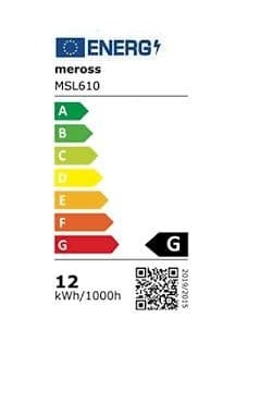 Smart lyspære msl610hk-eu (12 watt, 650 lumen, msl610hk-eu), Meross