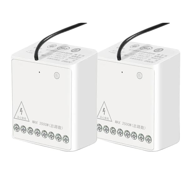 Älykäs kodin keskus, Zigbee 3.0 -yhteensopivuus, Siri-ääniohjaus,2 kpl relettä 2pcs Relay