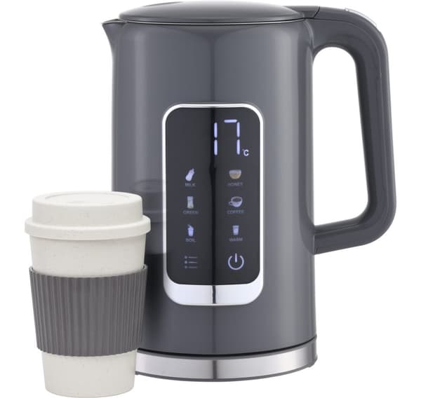 Platinet kettle PEKR723GR, grey