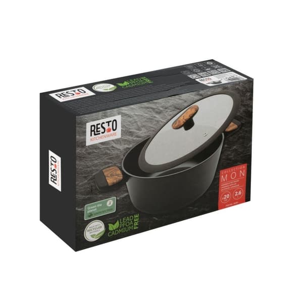 Grydegryde d20cm 2,6l/93187, Resto