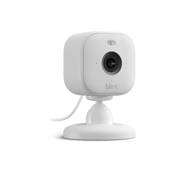 Amazon sikkerhetskamera Blink Mini 2, hvit