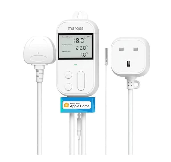 Smart home wi-fi thermostat/heat.&cooling mts200bhk, Meross