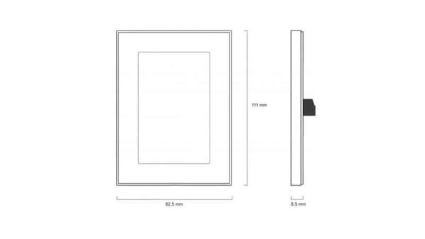 Lunatone Touchpanel white ral 9010 24035465