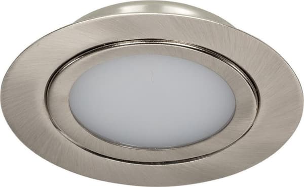 LedInbouwspotsLeds Extremely low recessed spotlight dimmable 5 watt 260 lumen nickel 2700K SMDL-5-218