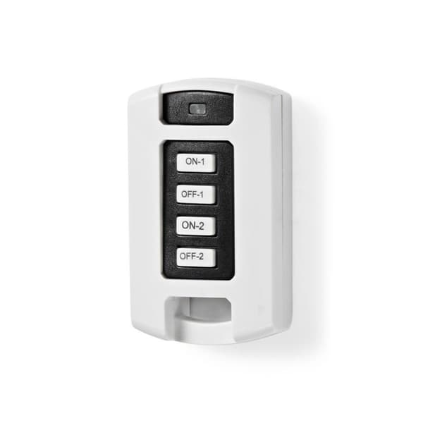 Nedis RFRC220WT RF Smart Remote Control 2 kanavaa