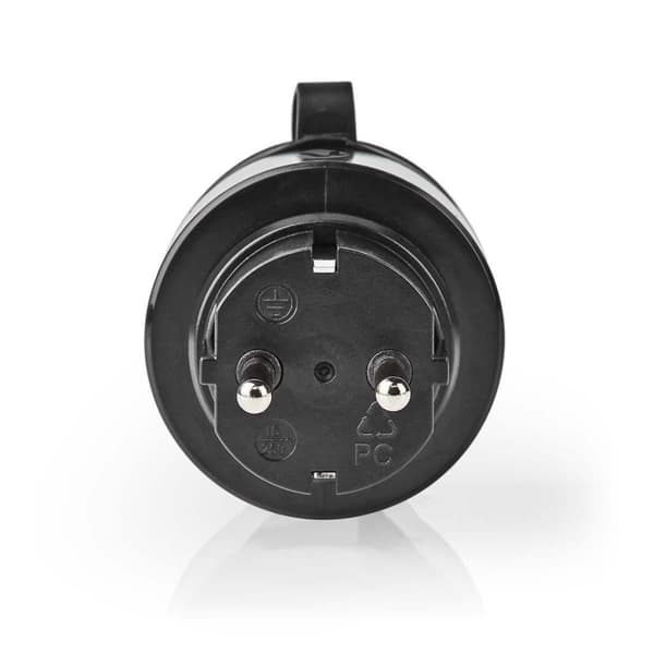 Nedis WIFIPO110FBK Smartlife Smart Plug Wifi IP44 3680W Svart