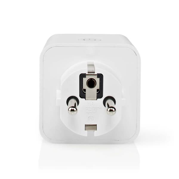 Nedis WIFIP131FWT Smartlife Smart Plug Wi-fi 1 stk. 3680 W Type F (ca. 7/3) -10 - 45 °c Android™ / Ios Hvid