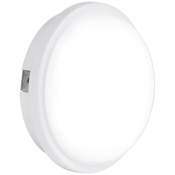Enlite 15W Polycarbonate IP65 Round Utility Bulkhead EN-BH115/40