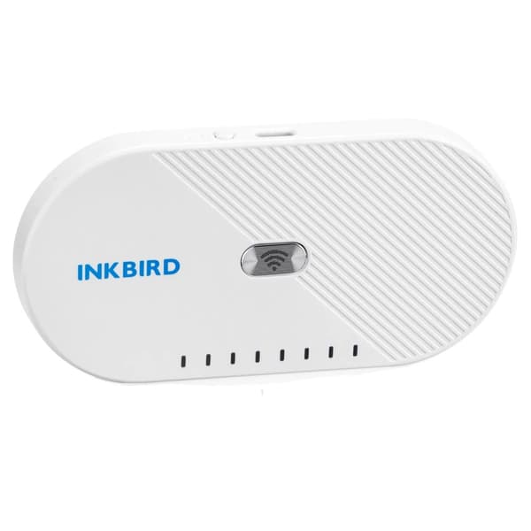 INKBIRD Smart Wi-Fi Gateway, understøtter 50 enheder, 300 fod trådløs rækkevidde,EU STIK