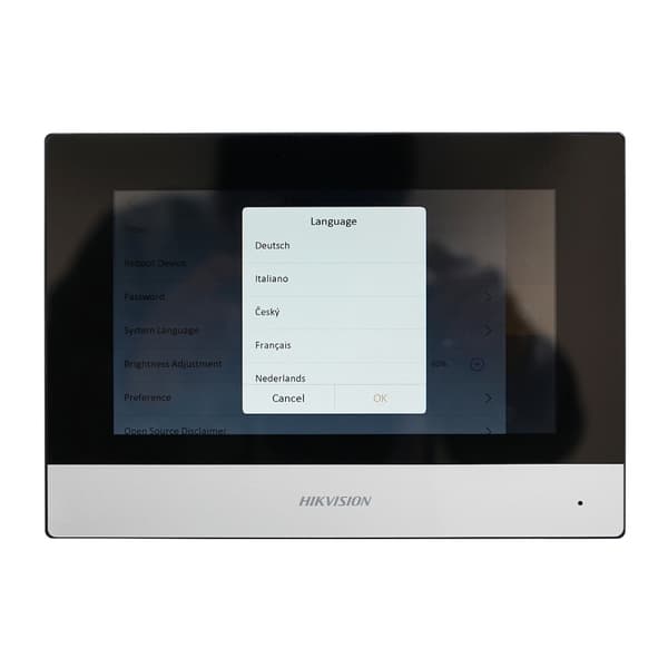 Indendørs Video Intercom Monitor, 7-Tommer Touch Skærm, Håndfri Kommunikation, Vægmontering