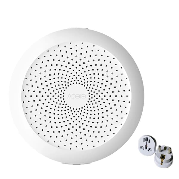 Aqara Smart Hub M1S, Zigbee Kommunikation, RGB Nattelys,M1S Tilføj DE stik