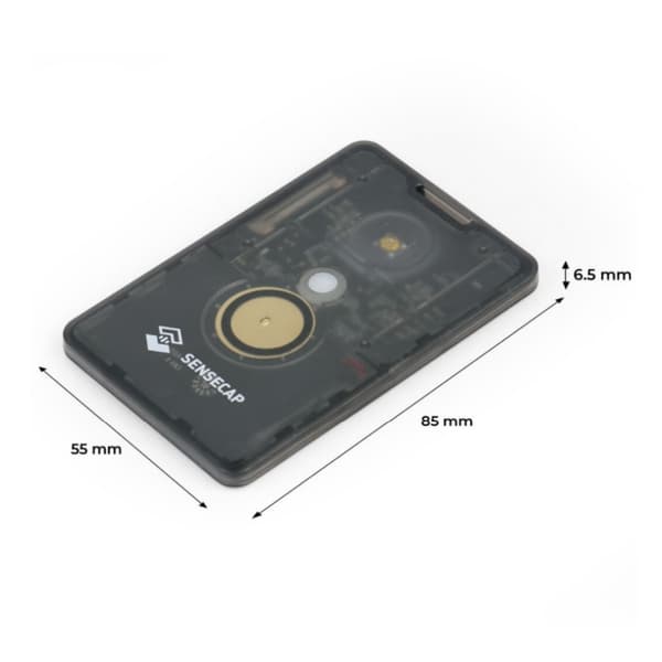 SenseCAP Card Tracker T1000-E, Multi-protokol kompatibilitet, højpræcisions GPS, IP65 robust design