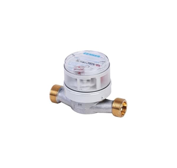 Apartment water meter Zenner ½’’ Q₃ 2.5m³/h 90°C