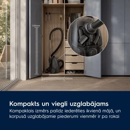Pölynimuri Standard, EB31C1DB, Electrolux