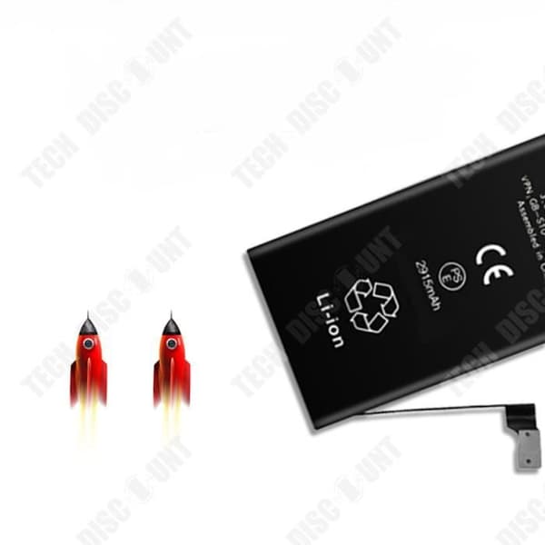Litiumpolymerbatteri - Apple - Modeller 5/5c/5g/4s/6p/6s - 1420-3100mAh - Flera skydd