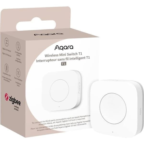 Aqara Fjärrkontroll WB-R02D vit Apple HomeKit