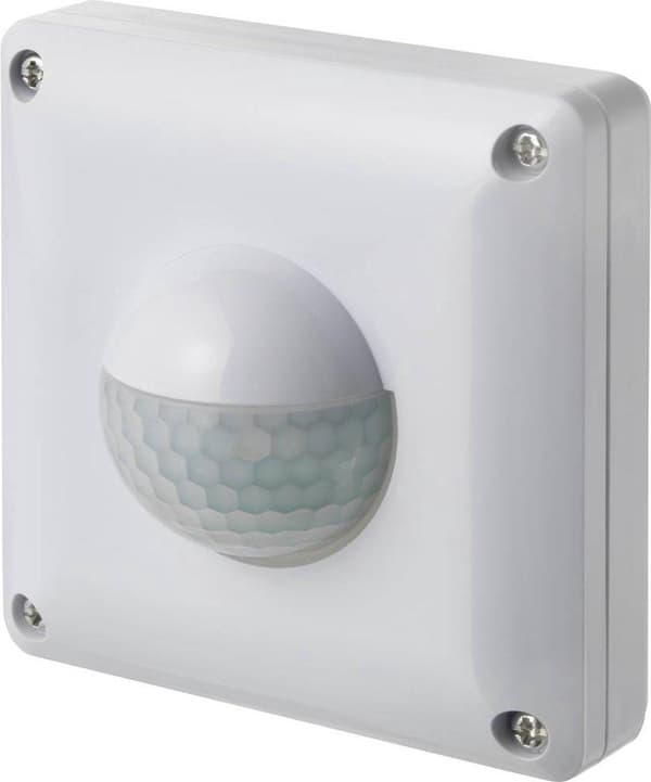 Sygonix SY-4755364 PIR-liiketunnistin Seinä, Uppoasennus 190 ° Triac White IP65