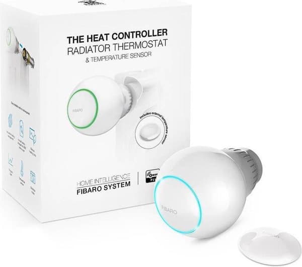 FIBARO The Heat Controller - Z-Wave - Startpaket inkl extra temperaturgivare - Termostatventil