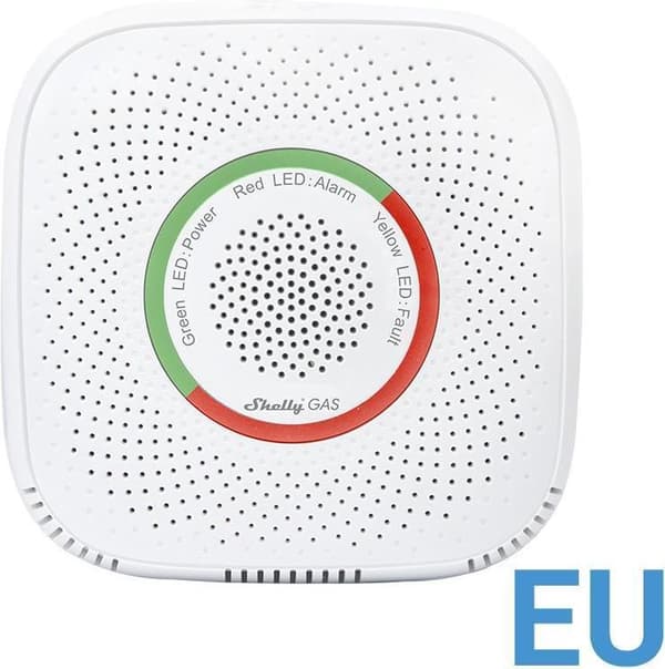 Home Shelly Sensor "Gas LPG" WLAN gassensor fatning LPG (Shelly GAS LPG)