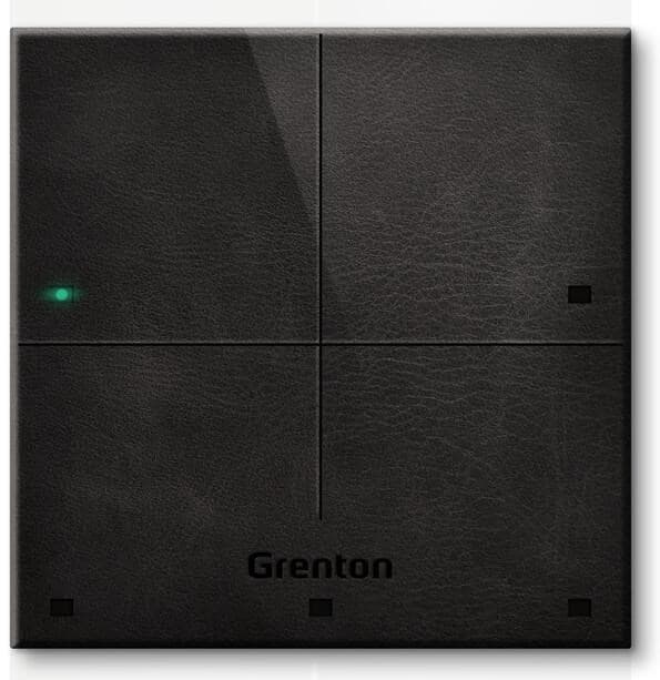 SMART PANEL 4B -kosketuspaneeli musta Grenton-nahka