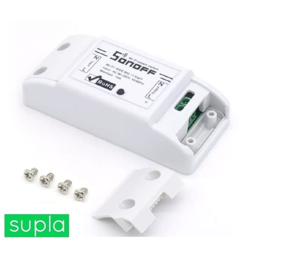 Sonoff Basic R2 - WiFi-styrt relä med programvarubytestjänst på SUPLA