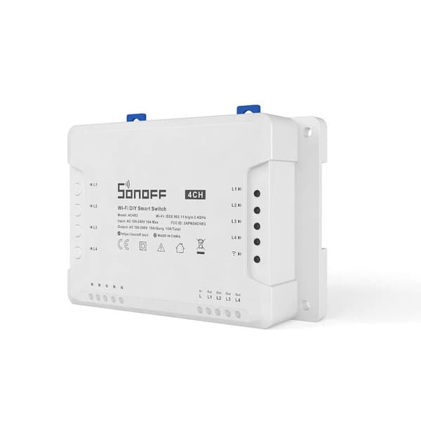 Sonoff 4CH Pro R3 4-kanalig WiFi + RF-switch 433MHz med firmwareuppgraderingstjänst på SUPLA