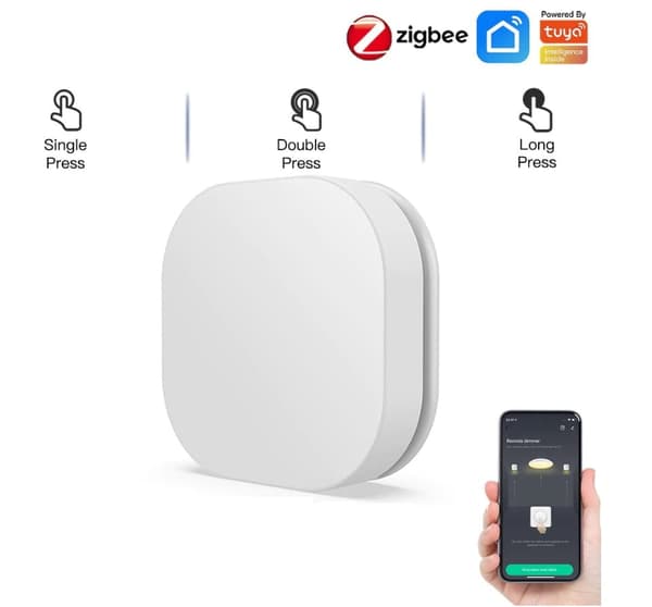 Smart Zigbee Tuya IP55-knapp